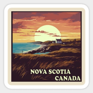 Nova Scotia Canada Sticker